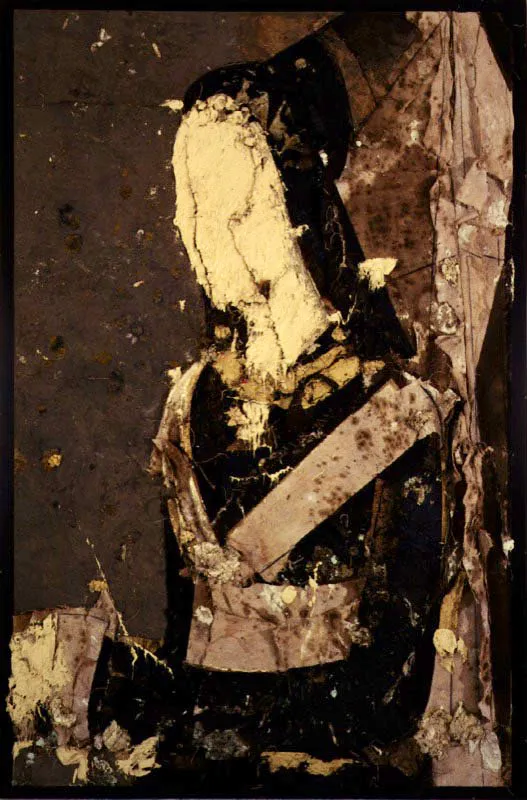 Retrato de Margravine II. 1991. leo sobre arpillera. 173 x 140 cm 