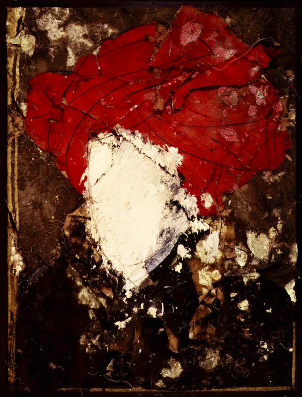 Retrato con turbante. 1991. leo sobre arpillera. 155 x 121 cm 