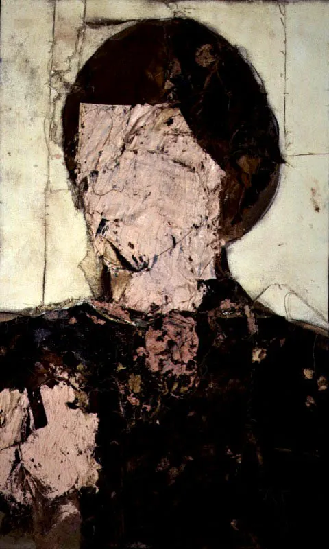 Francesco dEste. 1991. leo sobre arpillera. 187 x 114 cm 