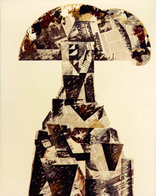 La noticia. 1982. Óleo sobre tela. 100 x 81 cm