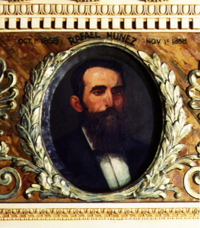Rafael Núñez
Oct. 1, 1858 - Nov. 1, 1858