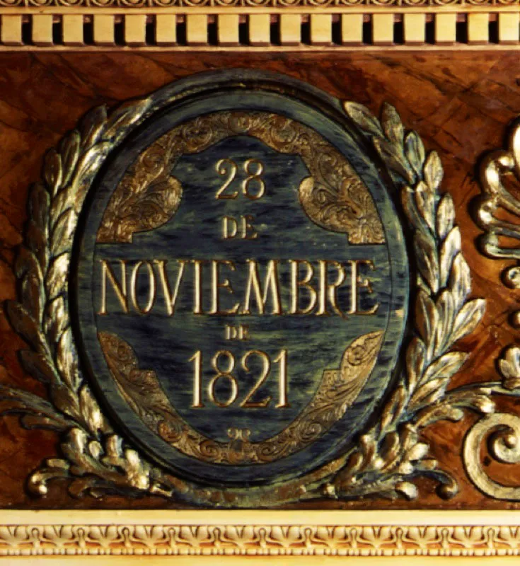 Primer Medallón
Nov. 28,1821
