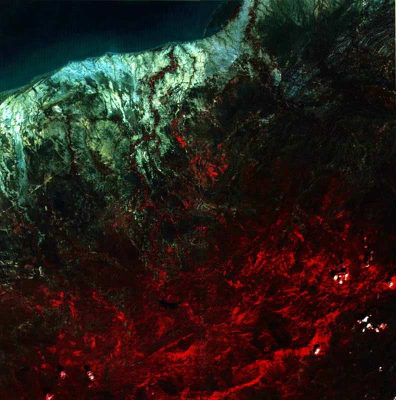 Región desértica del litoral atlántico y del piedemonte entre la zona de Caracas y el lago de Maracaibo. Estado Falcón.