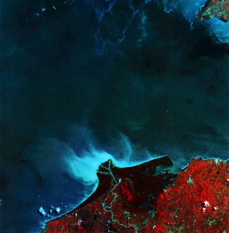 Golfo de Morrosquillo en el litoral caribe colombiano
entre los departamentos de Sucre y Córdoba.