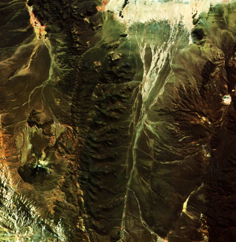 Aspecto desértico del noroeste de Argentina
en la frontera con Chile. Provincia de Jujuy.