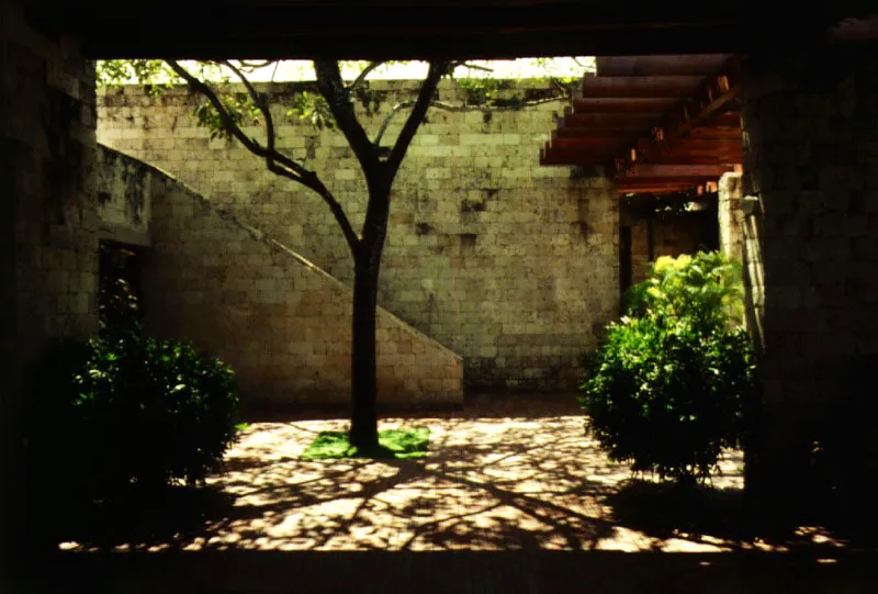 Vista de la terraza del salón, otro de los puntos de acceso a los techos-terraza.