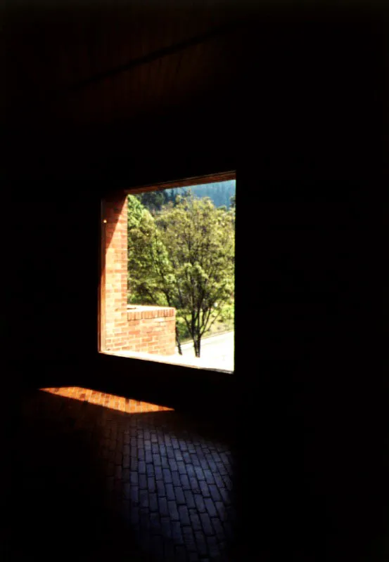 Se permite el paso de la luz y del paisaje al interior del museo a travs de vanos concebidos en relacin con cada lugar.
 