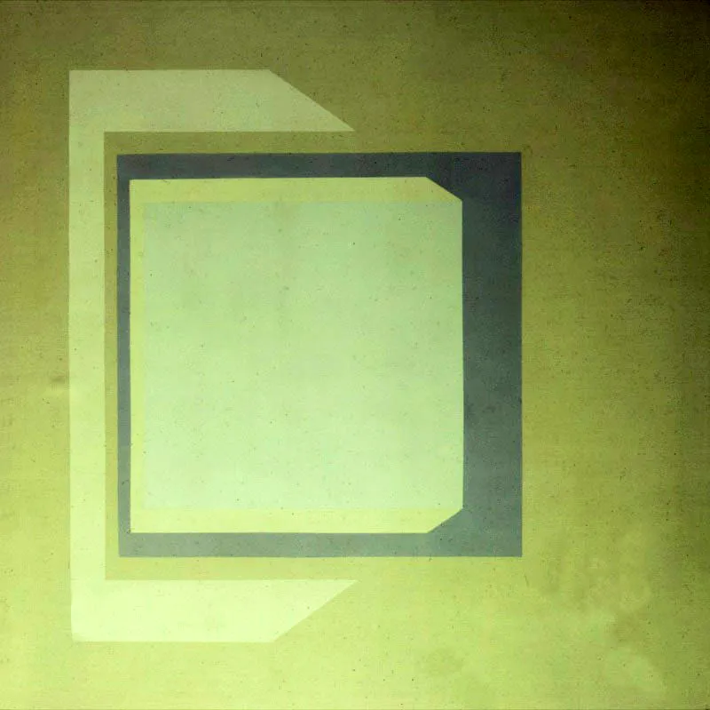 Proyecto para ventana / 1976 / Acrílico sobre lienzo / 120 x 120 cm Óscar Monsalve