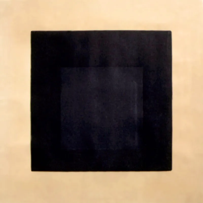 Proyecto / 1976 / Acrílico sobre lienzo / 41 x 41 cm Óscar Monsalve