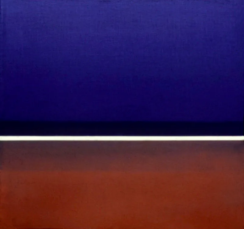 La isla de Contadora / 1979 / Óleo sobre lienzo / 60 x 60 cm Óscar Monsalve