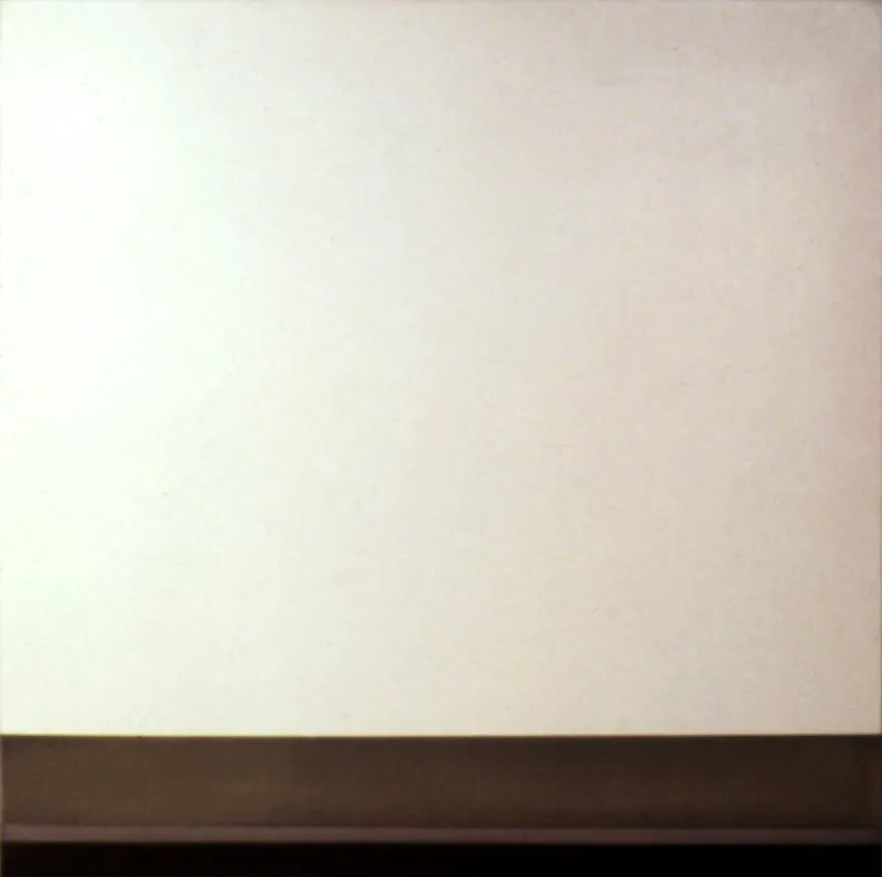 Un río / 1978 / Óleo sobre lienzo / 60 x 60 cm Óscar Monsalve