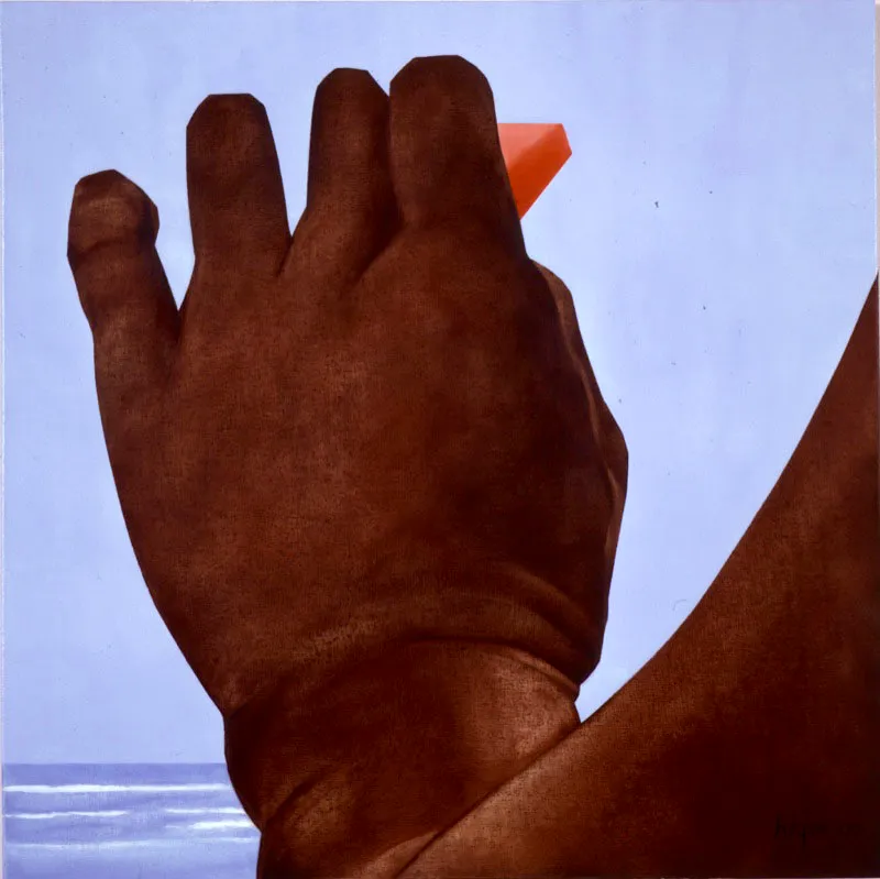 Atmósfera de la tarde / 2000 / Óleo sobre lienzo / 50 x 50 cm Óscar Monsalve