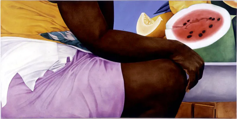 Porcelana de Zenit / 1997 /
Óleo sobre lienzo / 125 x 250 cm
Óscar Monsalve