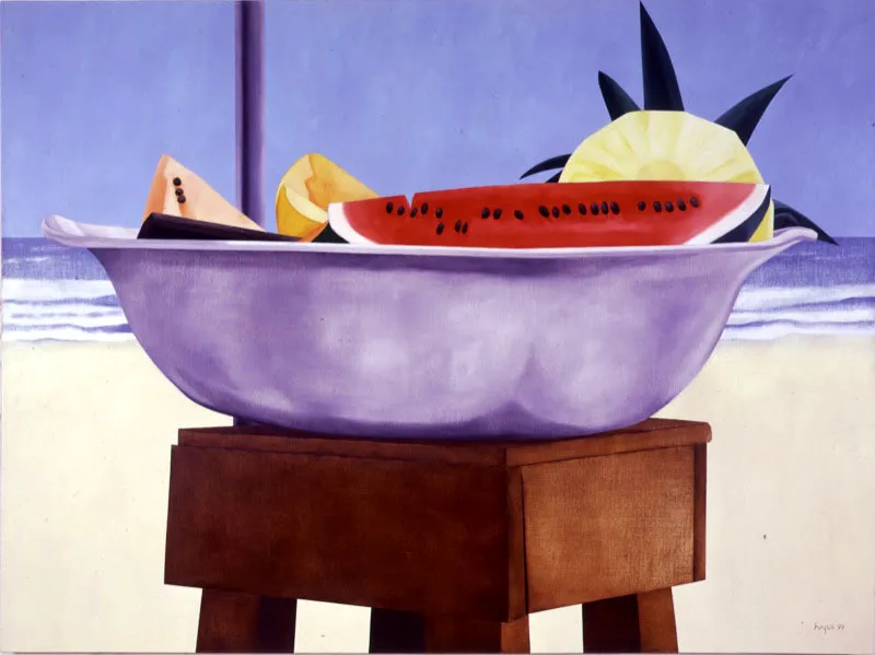 Atmósfera de la tarde / 1999 /
Óleo sobre lienzo / 150 x 200 cm
Óscar Monsalve