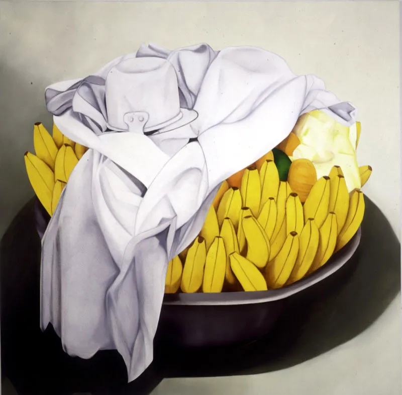 Bazurto / 1998 / Óleo sobre lienzo / 150 x 150 cm Óscar Monsalve