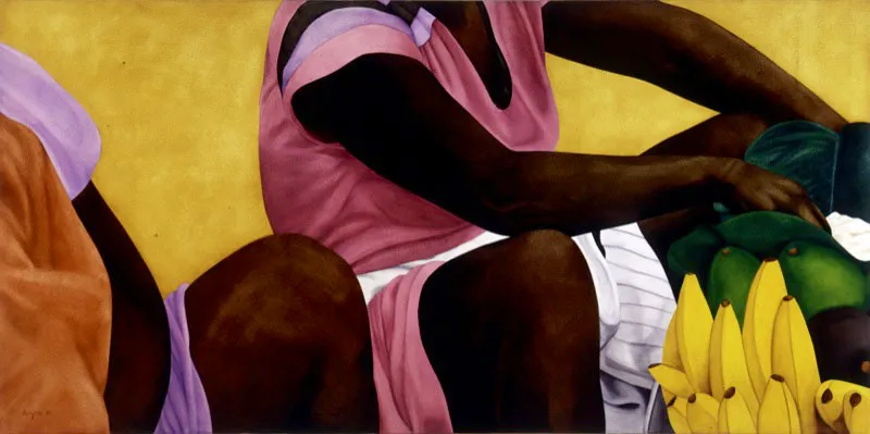 Bazurto / 1998 / Óleo sobre lienzo / 125 x 250 cm Óscar Monsalve