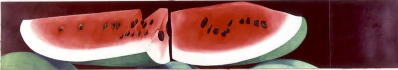 Patillas de La Cordialidad / 1996 / Óleo sobre lienzo / 50 x 290 cm
Óscar Monsalve