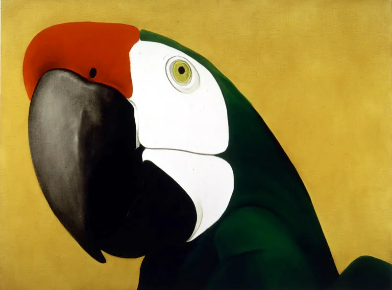 Ara Militaris / 1992 /
Óleo sobre lienzo / 150 x 200 cm Óscar Monsalve