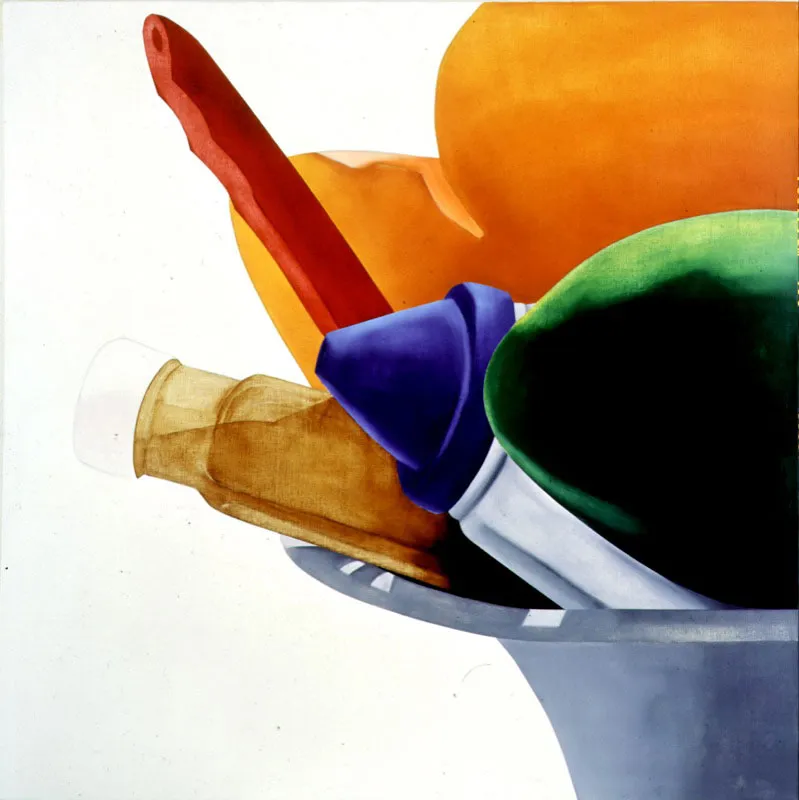 Pink Knife III / 1993 / Óleo sobre lienzo / 100 x 100 cm
Óscar Monsalve
