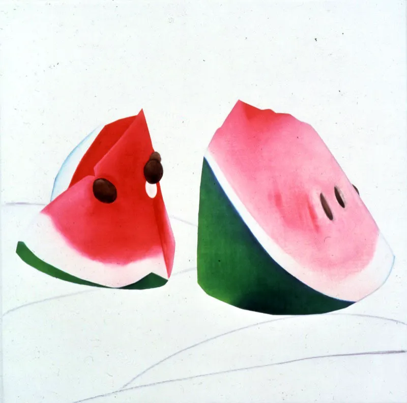 Patillas / 1993 / Óleo sobre lienzo / 50 x 50 cm Óscar Monsalve