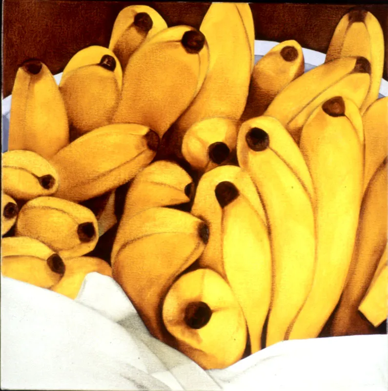 Bazurto / 1997 / Óleo sobre lienzo / 100 x 100 cm Óscar Monsalve