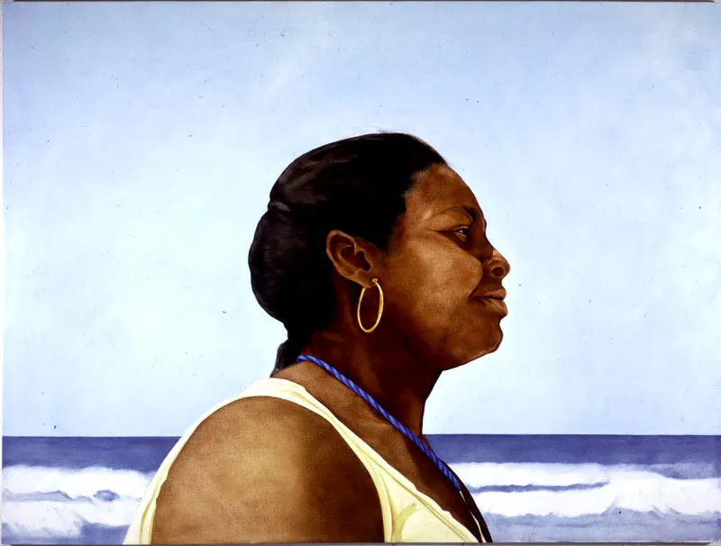 Zenaida marina / 1995 / Óleo sobre lienzo / 150 x 200 cm Óscar Monsalve