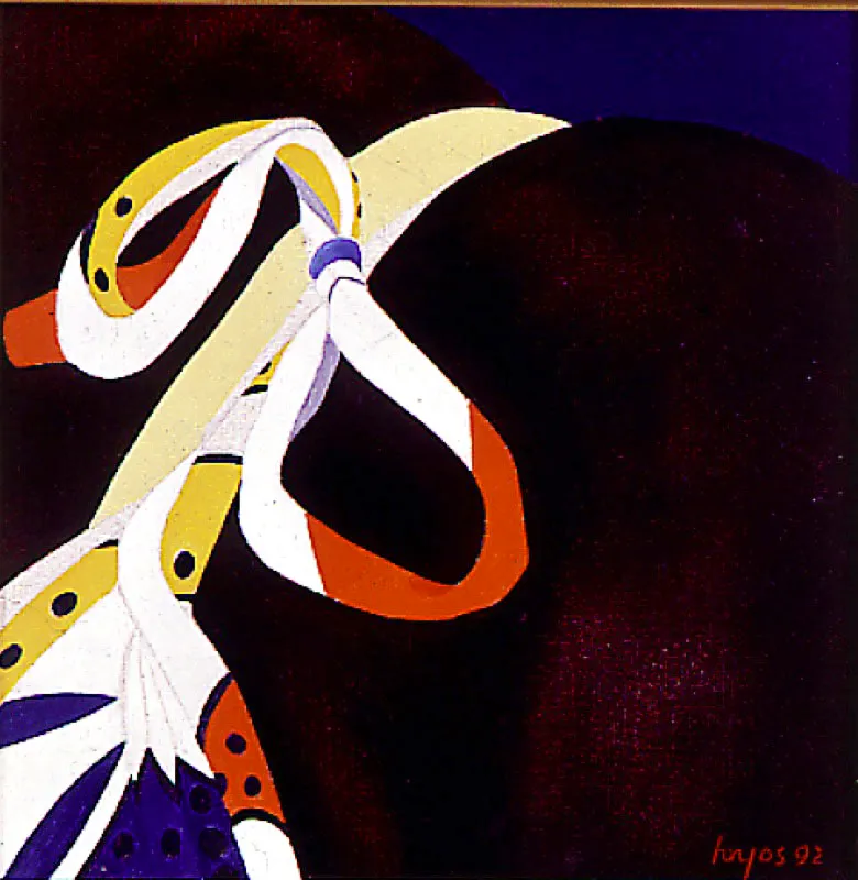 Sin título / 1992 / Óleo sobre lienzo / 35 x 35 cm Óscar Monsalve