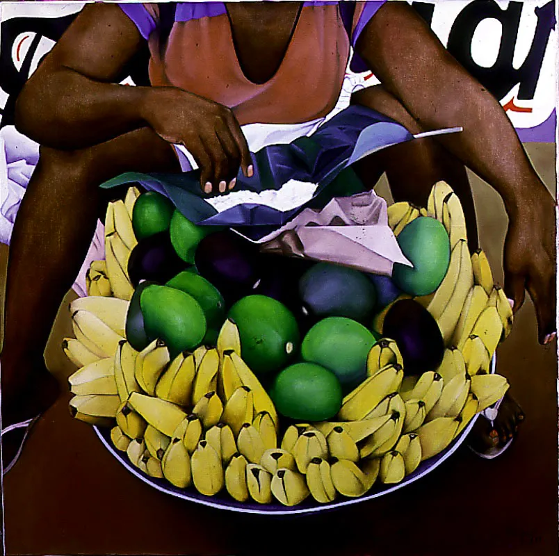 Bazurto / 1989 / Óleo sobre lienzo / 120 x 120 cm
Óscar Monsalve