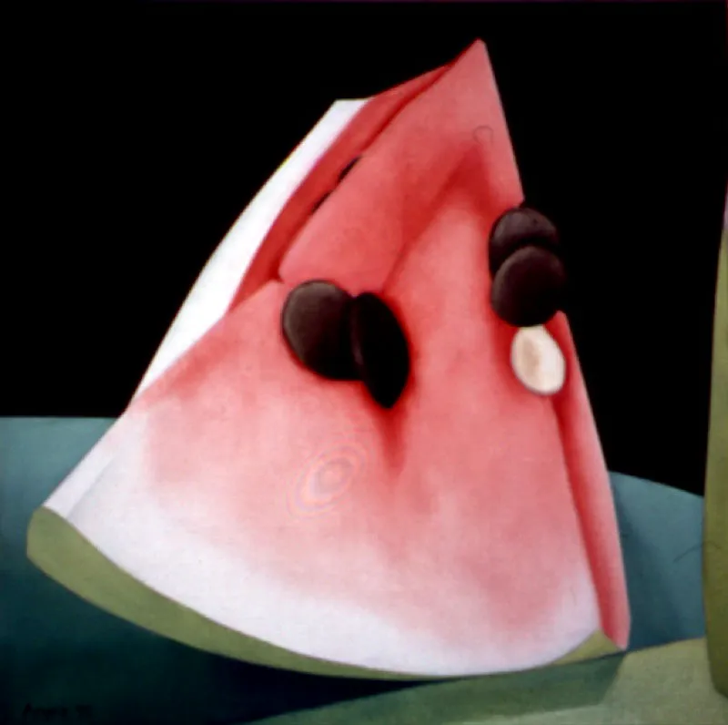 La tajada / 1998 /
Óleo sobre lienzo / 60 x 60 cm
Óscar Monsalve