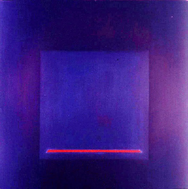 Mi jardín / 1978 / Óleo sobre lienzo / 60 x 60 cm Óscar Monsalve