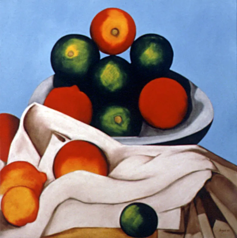 Vive la France. (Homenaje a Cezanne) / 1997 / Óleo sobre lienzo / 100 x 100 cm Óscar Monsalve