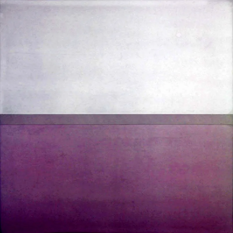 Atmósfera ventana / 1978 / Óleo sobre lienzo / 100 x 100 cm Óscar Monsalve
