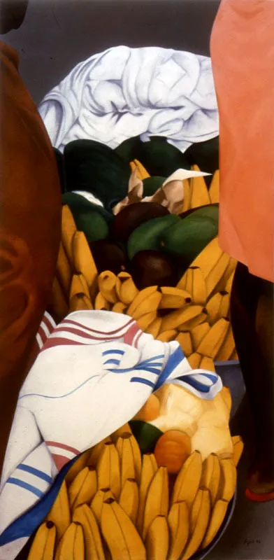 Bazurto / 1995 /
Óleo sobre lienzo / 180 x 90 cm
Óscar Monsalve