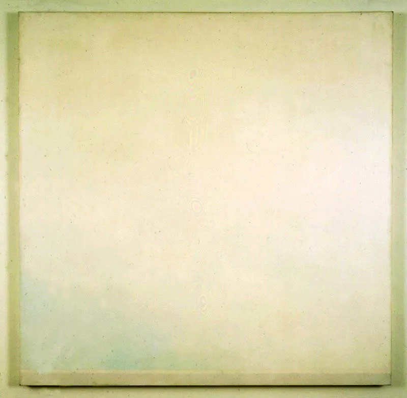 Atmsfera / 1978 / leo sobre lienzo / 120 x 120 cm
 Stephen Reich