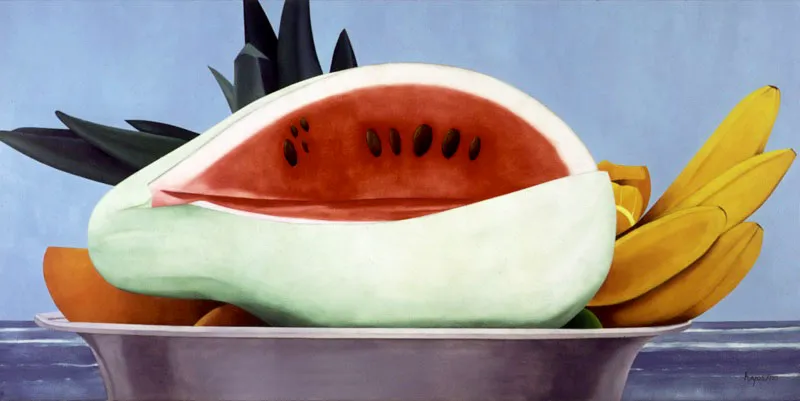 Sandías del Caribe / 2000 / Óleo sobre lienzo / 100 x 200 cm
Óscar Monsalve
