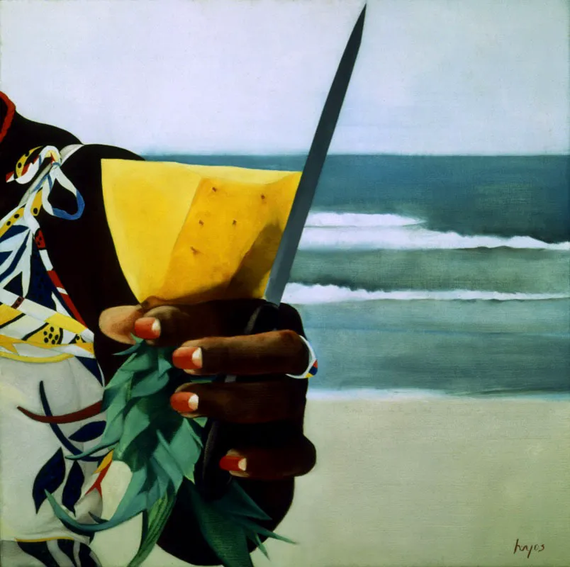 Zenaida Marina / 1996 / Óleo sobre lienzo / 80 x 80 cm Óscar Monsalve