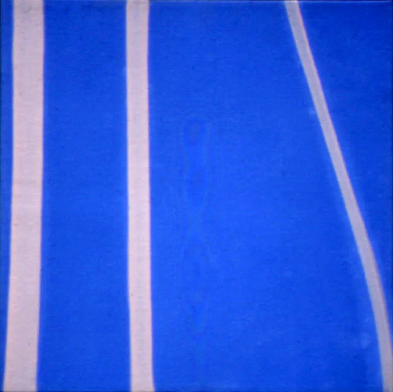 Bosque de Contadora / 1982 /
Óleo sobre lienzo / 30 x 30 cm Óscar Monsalve