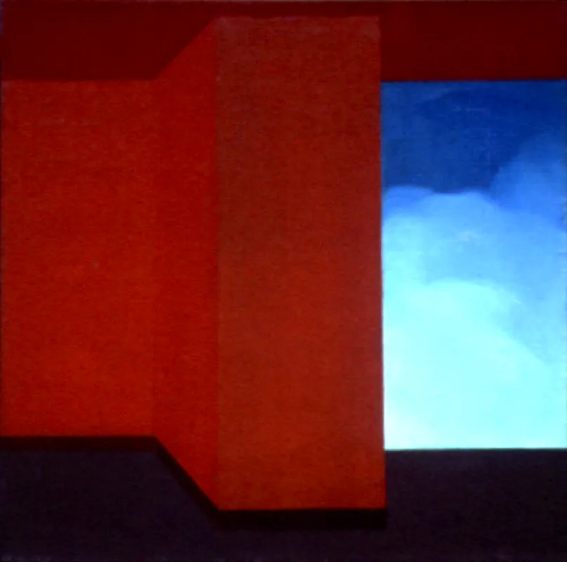 Interior I / 1969 / Óleo sobre lienzo / 30 x 30 cm Óscar Monsalve