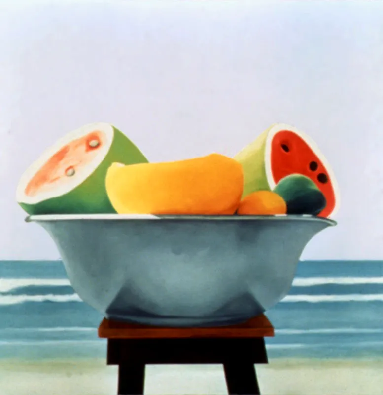 Bodegón del Caribe / 1992 / Óleo sobre lienzo / 150 x 150 cm Óscar Monsalve