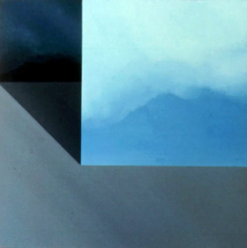 Paisaje interior / 1973 / Óleo sobre lienzo / 60 x 60 cm Óscar Monsalve