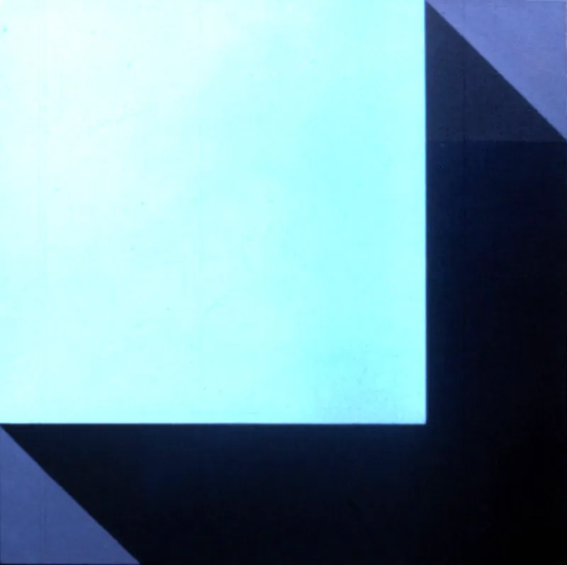 Paisaje interior / 1973 / Óleo sobre lienzo / 60 x 60 cm Óscar Monsalve