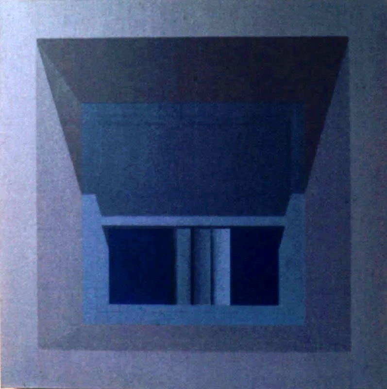 Ventana / 1973 / leo sobre lienzo / 60 x 60 cm scar Monsalve