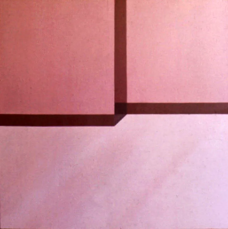 Interior No. 3 / 1969 / leo sobre lienzo / 60 x 60 cm scar Monsalve