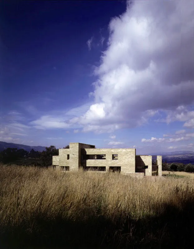 Casa El Divisadero. 
Vereda Canica Alta, Subachoque, Cundinamarca. 1999 