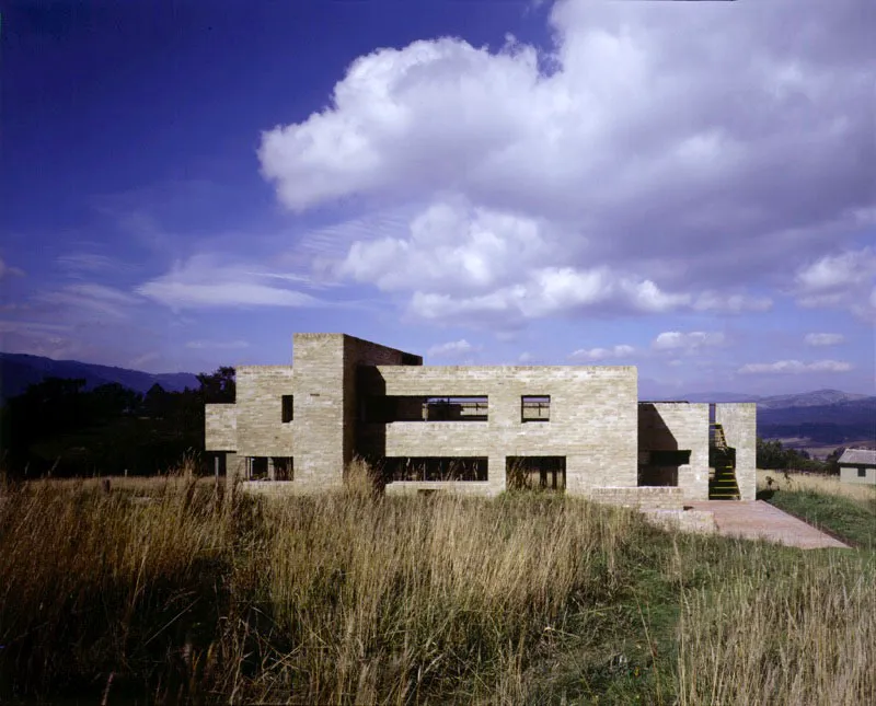 Casa El Divisadero.
Vereda Canica Alta, Subachoque, Cundinamarca. 1999