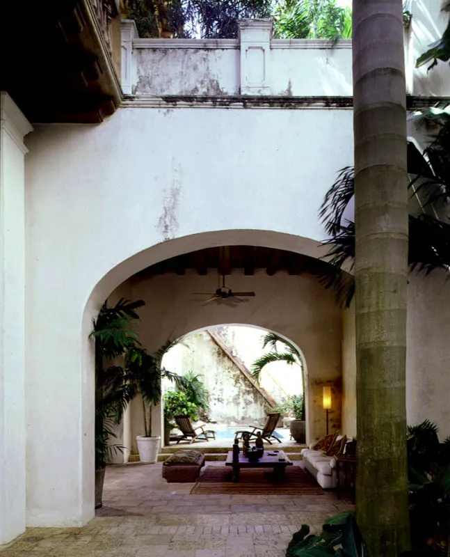 Restauracin Casa del Estanco.
Cartagena de Indias. 1997 