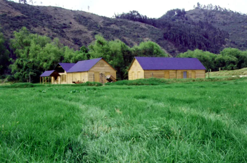 Oficinas y Bodegas Golpe de Agua.
Cajic, Cundinamarca. 1990 