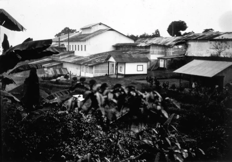 Finca El Perú, en San Marcos, de Nottebohm Hermanos.
