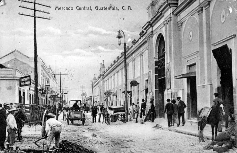 Mercado Central de la ciudad de Guatemala.  