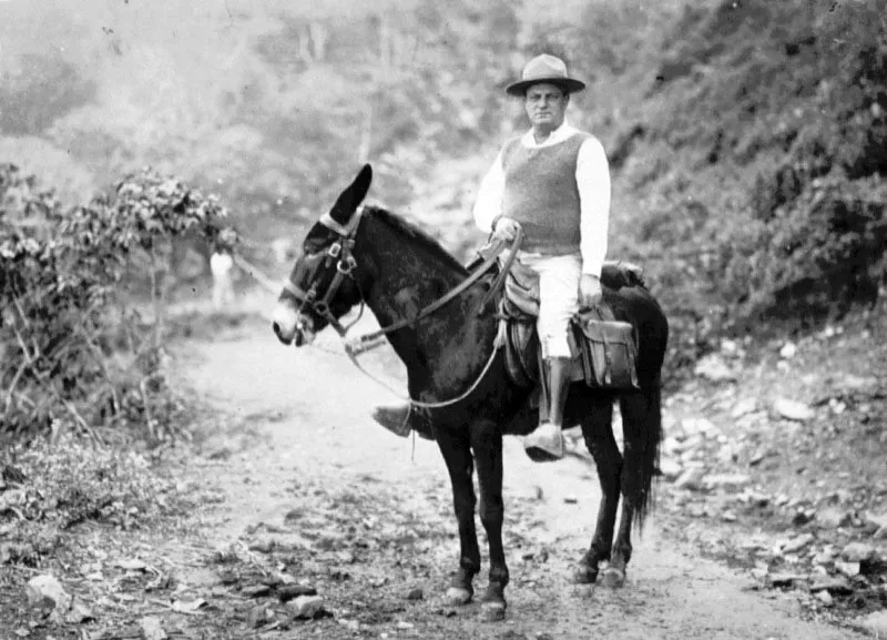 Robert W. Hempstead, norteamericano que compró las fincas Moccá y Los Alpes en el valle del Polochic en 1919.
